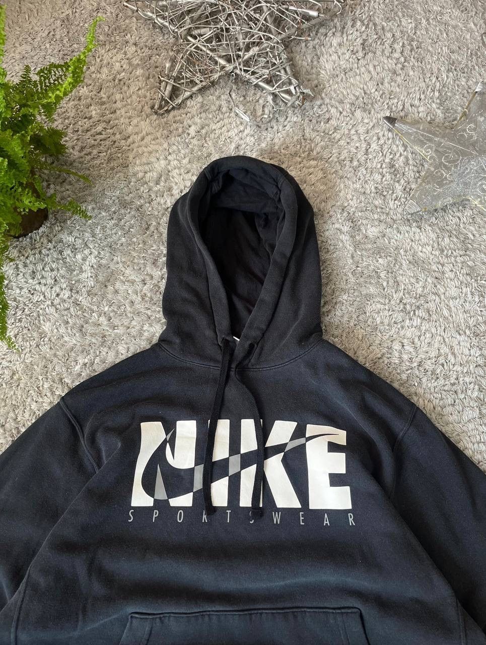 Nike × Vintage Nike Hoodie Vintage Streetwear Big Logo Swoosh 00s Size US M / EU 48-50 / 2 - 5 Thumbnail
