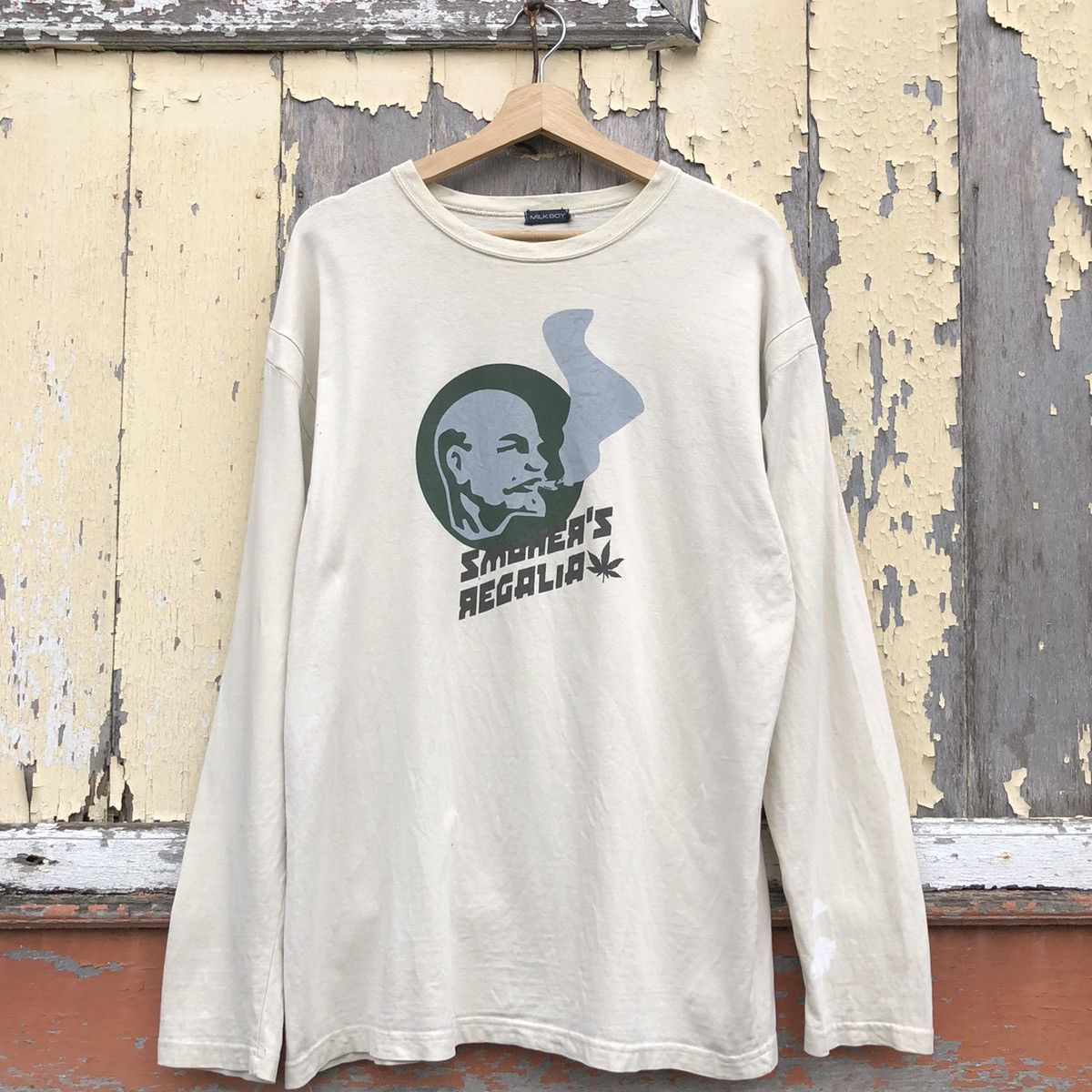 Vintage Vintage Milkboy Smoker’s Regalia Long Sleeve Tshirt Size US L / EU 52-54 / 3 - 1 Thumbnail
