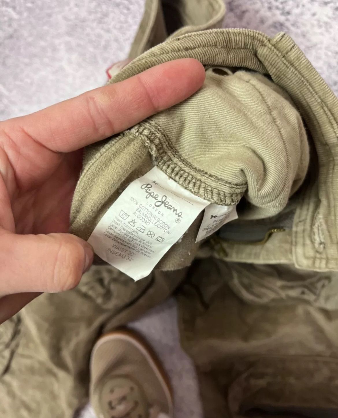 Pepe Jeans × Vintage Vintage cargo pants Pepe Jeans London y2k women Size 30" / US 8 / IT 44 - 9 Thumbnail