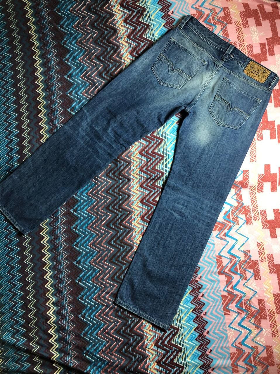 Diesel × Japanese Brand Vintage Diesel Industry Faded Button Jeans Pants Denim Size US 30 / EU 46 - 15 Thumbnail