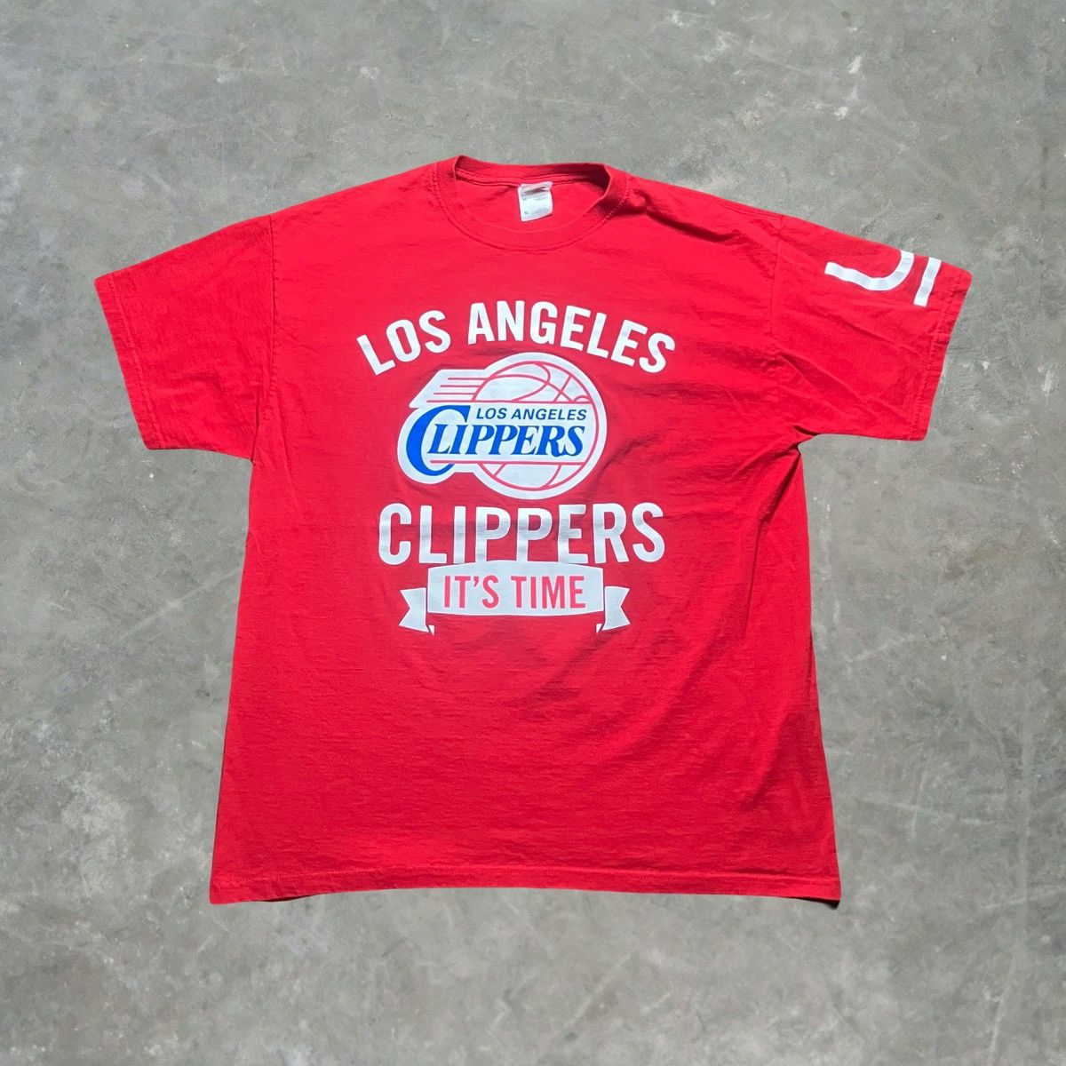 Fruit Of The Loom × NBA × Vintage Los Angeles Clippers NBA Basketball T Shirt Size US XL / EU 56 / 4 - 2 Thumbnail