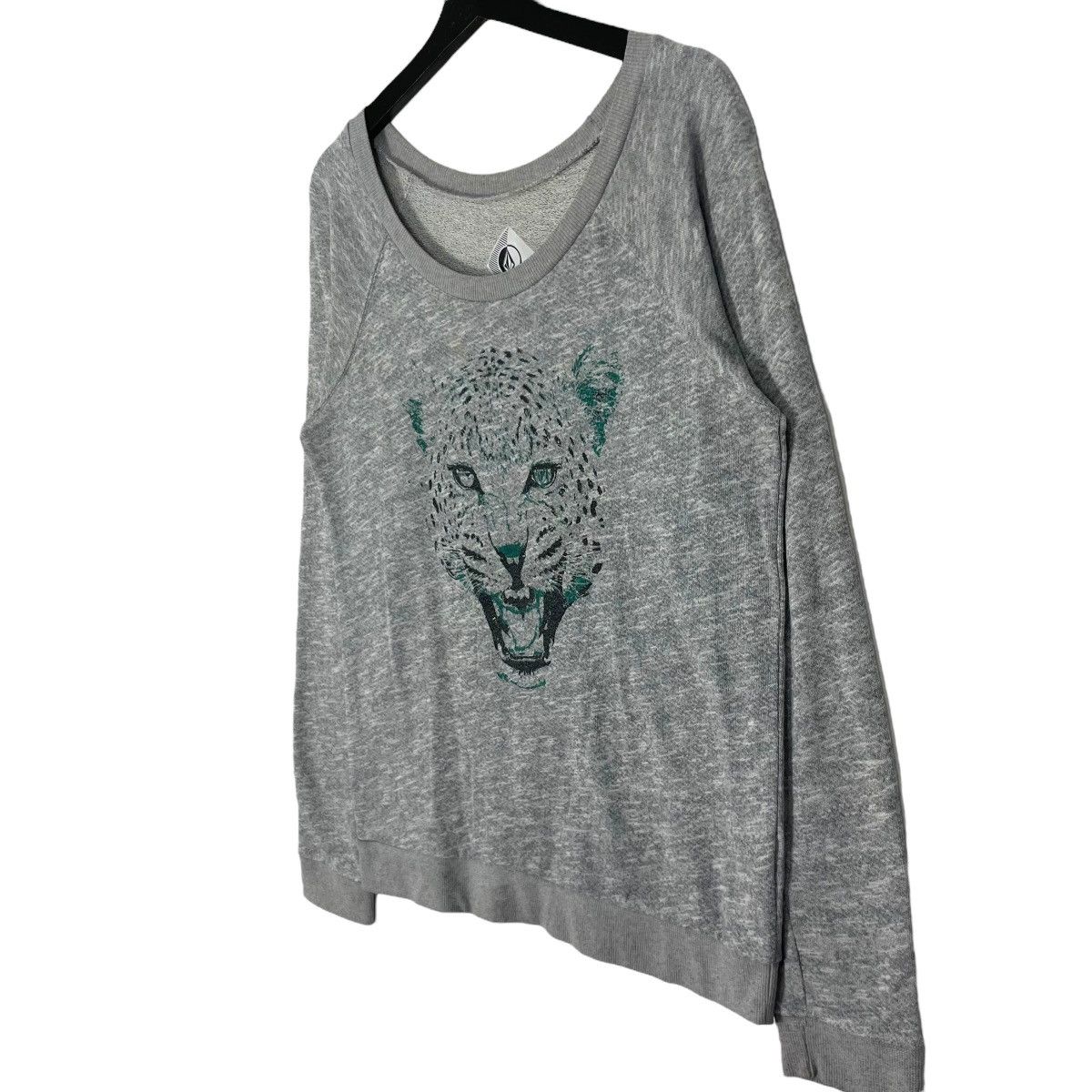 Volcom Vintage Volcom Sweatshirt Tiger Big Logo Crewneck Sweater Size S / US 4 / IT 40 - 3 Thumbnail
