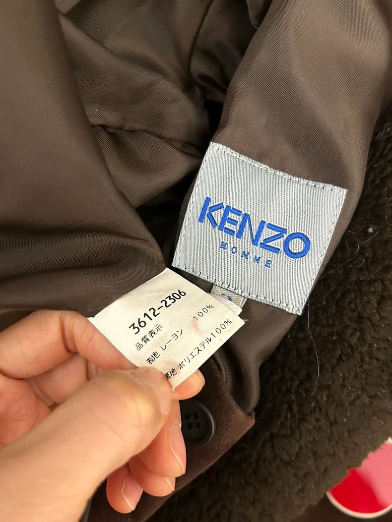 Kenzo KENZO Brown suede fur collar coat vintage Size M / US 6-8 / IT 42-44 - 9 Thumbnail