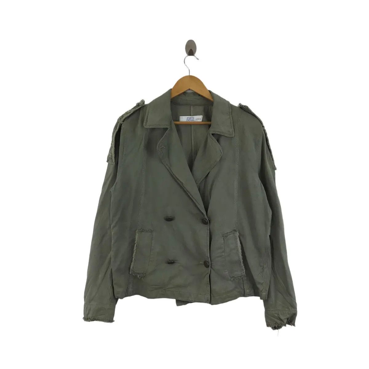 Zara ZARA DENIM TENCIL Z1975 Collection Parka Jeans Jacket Size L / US 10 / IT 46 - 1 Thumbnail