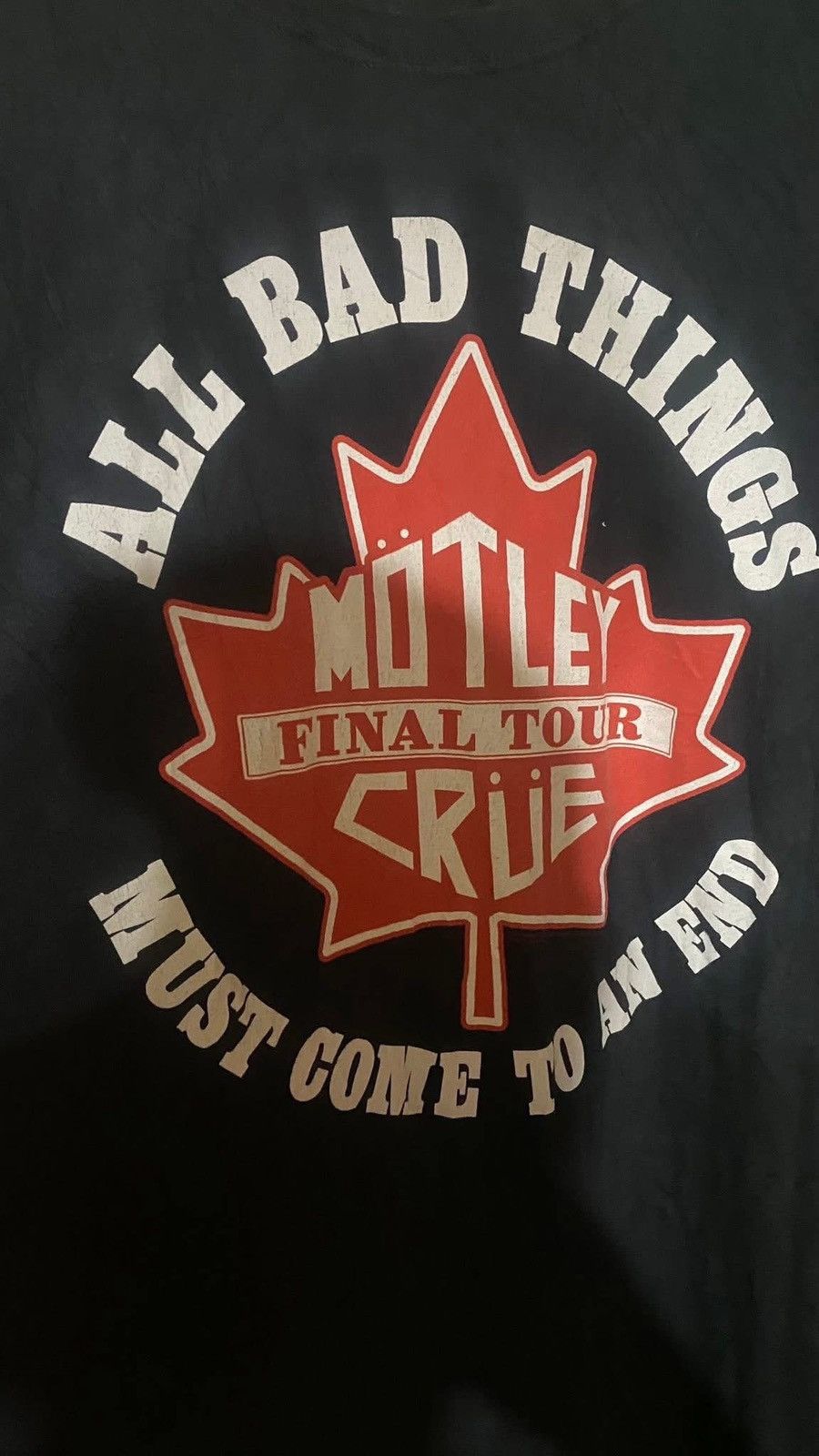 Other MOTLEY CRUE FINAL TOUR BANDSHIRT Size US XXL / EU 58 / 5 - 5 Thumbnail