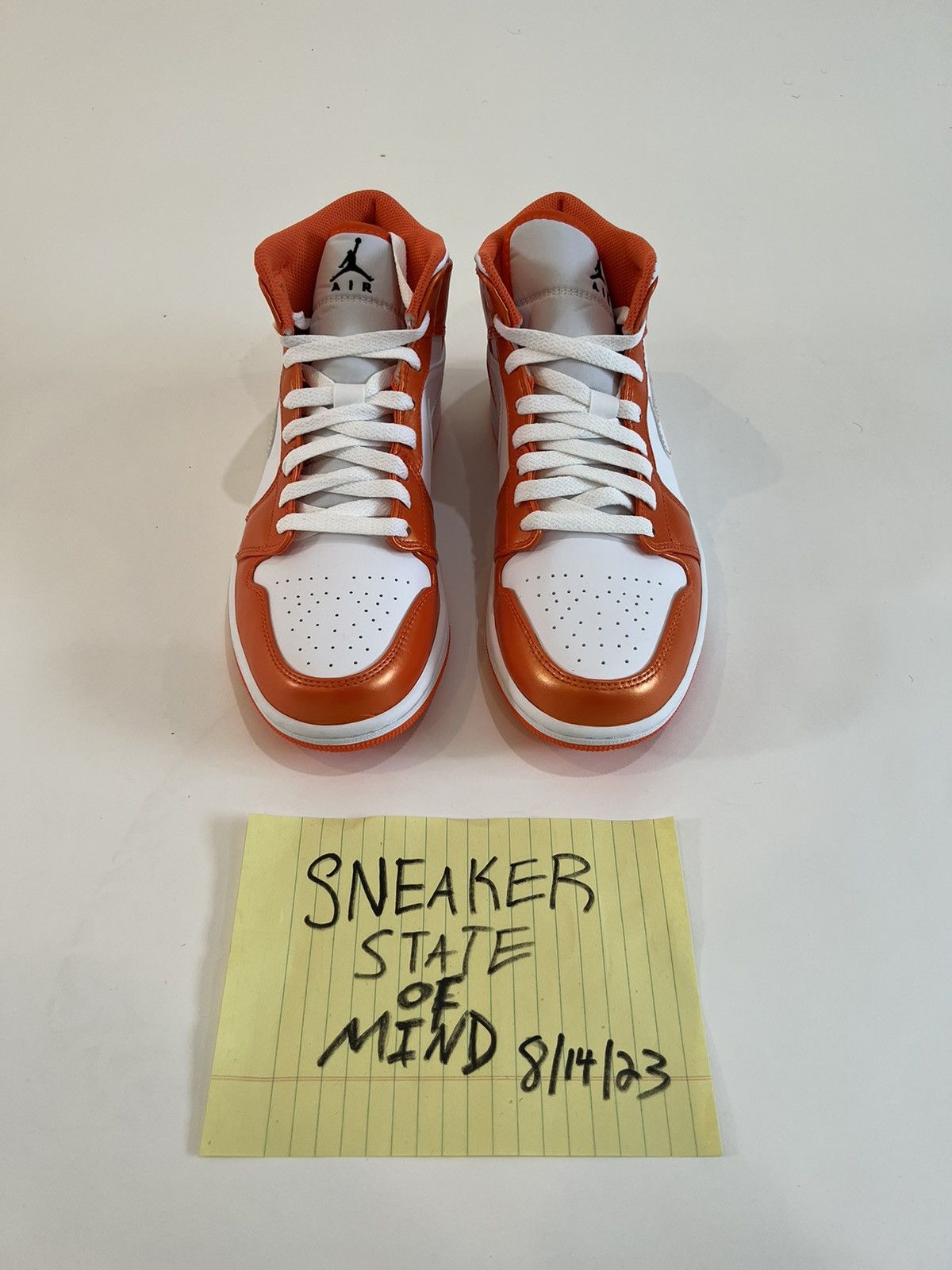 Jordan Brand × Nike BRAND NEW JORDAN 1 METALLIC ORANGE SIZE: 8.5 FAST SHIPPING Size US 8.5 / EU 41-42 - 3 Thumbnail