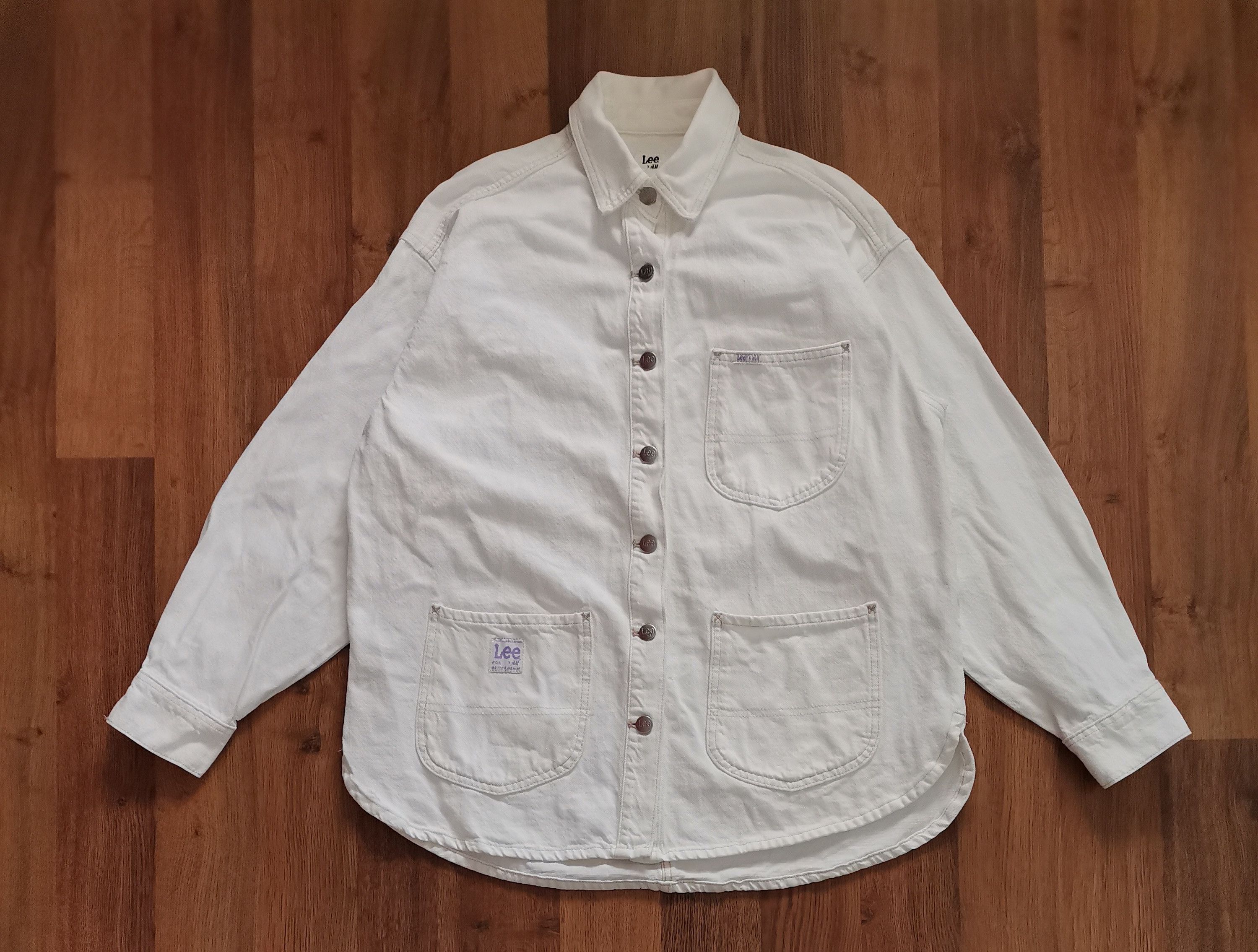 Lee Lee x H&M Women's Oversized Denim Jacket Size S / US 4 / IT 40 - 1 Thumbnail