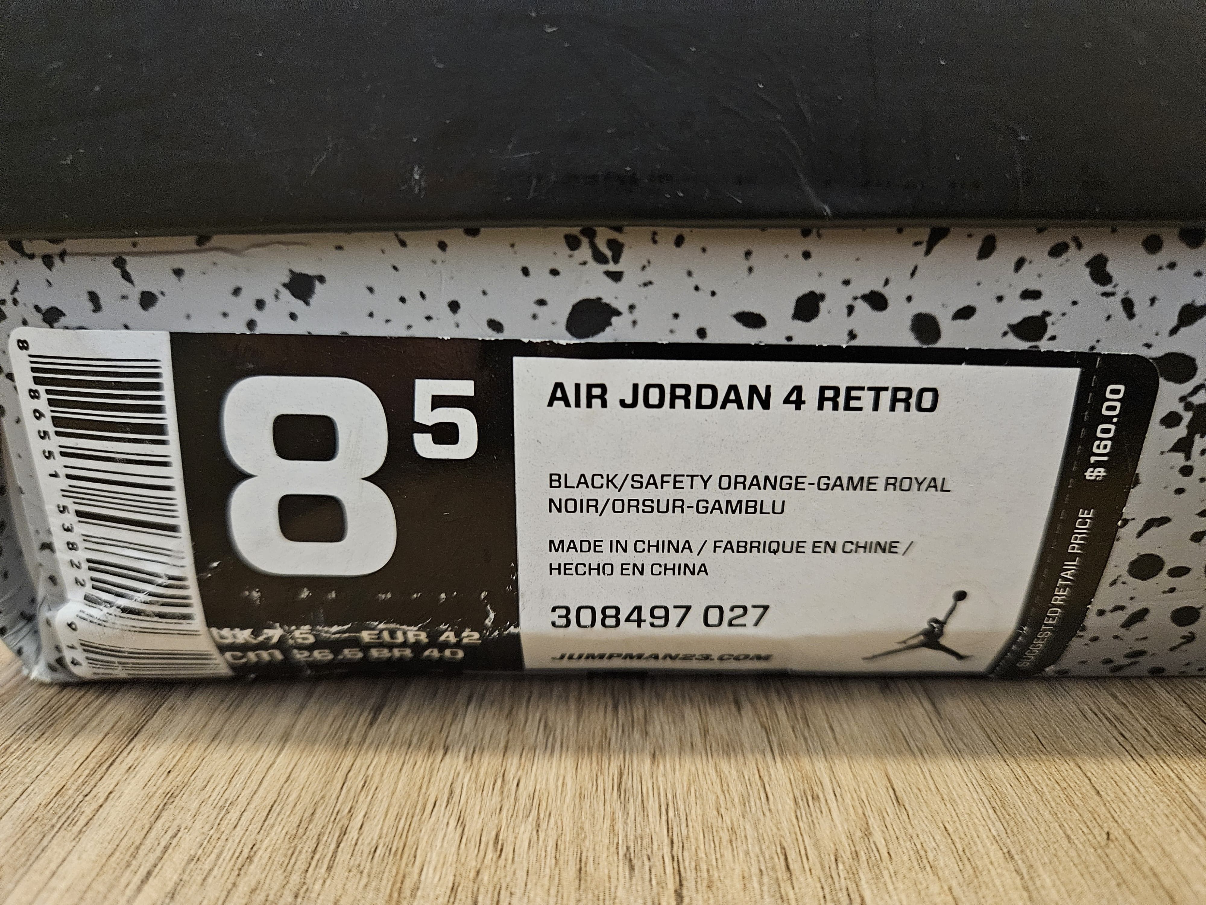 Jordan Brand Rare Jordan 4 Retro Cavs Men's Size US 8.5 / EU 41-42 - 8 Thumbnail