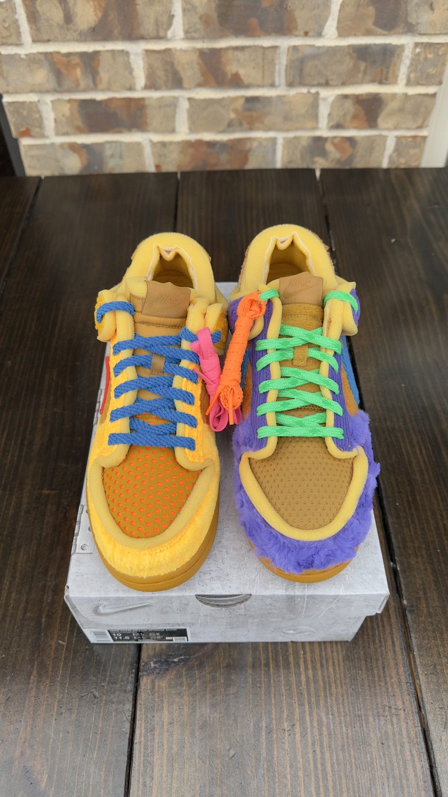 Cactus Plant Flea Market × Nike Nike x CPFM Cactus Plant Flea Market Swamp Sponge Dunk Size US 10 / EU 43 - 2 Thumbnail