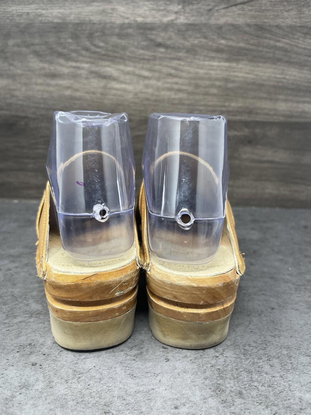 Other Troentorp Clogs Womens Size 5 (36) Brown Leather Size US 5 / IT 35 - 6 Thumbnail