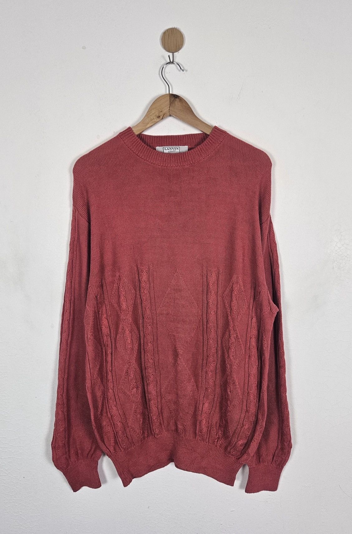 Lanvin Vintage Lanvin Studio knitwear sweatshirt Size US M / EU 48-50 / 2 - 1 Thumbnail