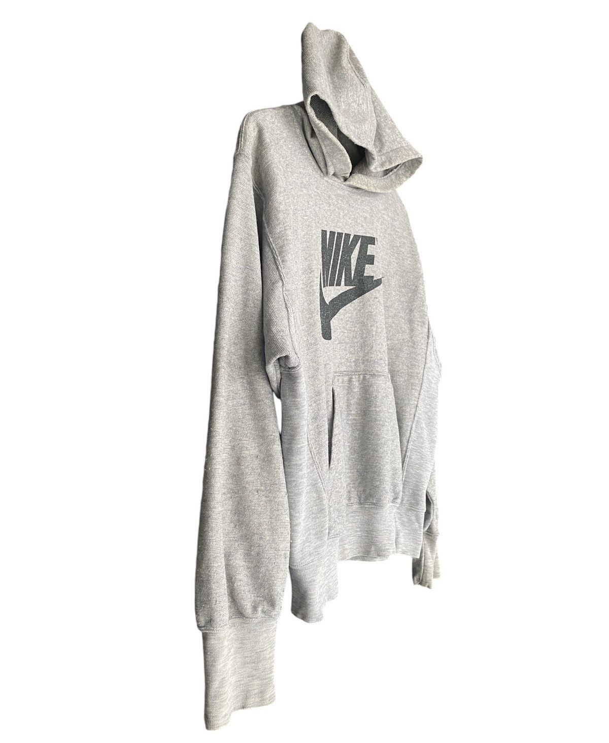 Vintage Vintage 90s NIKE Grey Tag Hoodie Sweatshirt Size US M / EU 48-50 / 2 - 9 Thumbnail
