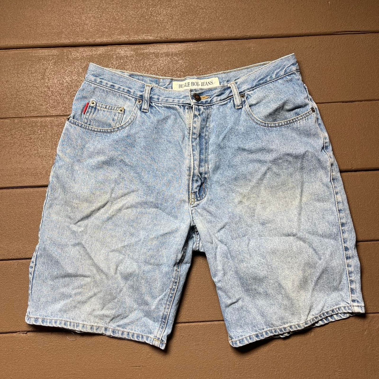 Bugle Boy Vintage bugle boys jean shorts Size US 33 - 1 Thumbnail