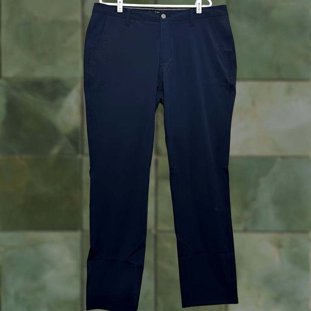 CO Foreign Rider Co Daily Performance Pants Mens Size 38 Dark Blue Straight Pockets NWT Size US 38 / EU 54 - 1 Thumbnail