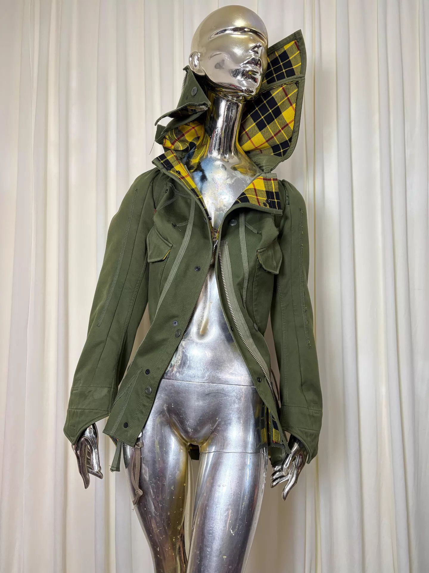 Junya Watanabe Junya Watanabe 06AW Decon ASYM MIL Archive Jacket S Size S / US 4 / IT 40 - 1 Thumbnail