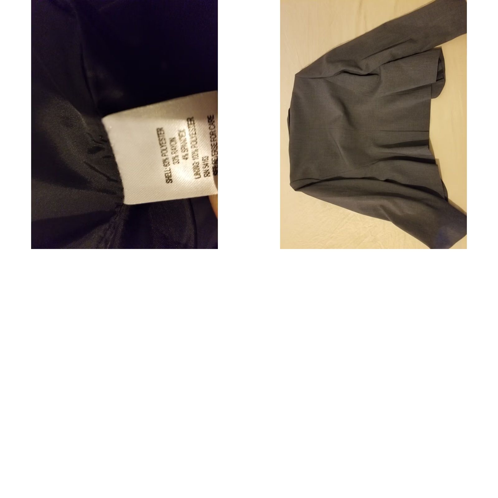 Calvin Klein Womens Blazer Calvin Klein 8 Grey Gray Jacket Size M / US 6-8 / IT 42-44 - 8 Thumbnail