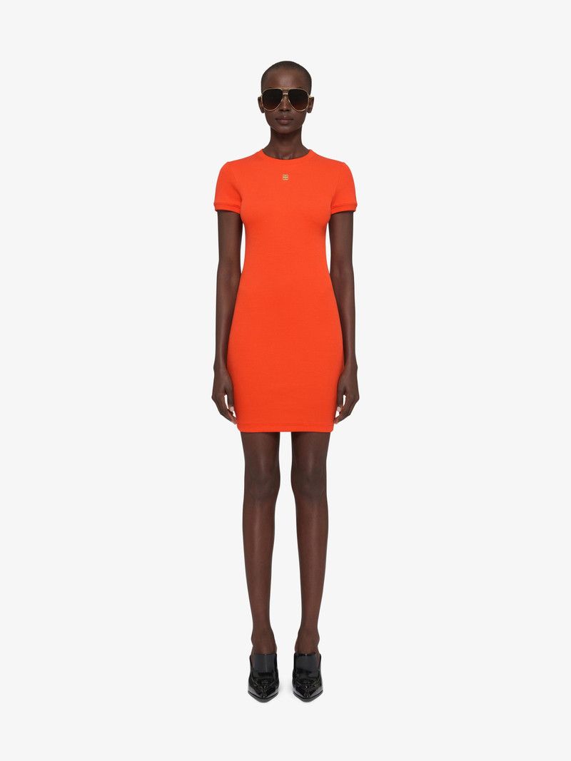 Givenchy o1n1vont0326 Dress in Orange Size M / US 6-8 / IT 42-44 - 2 Thumbnail