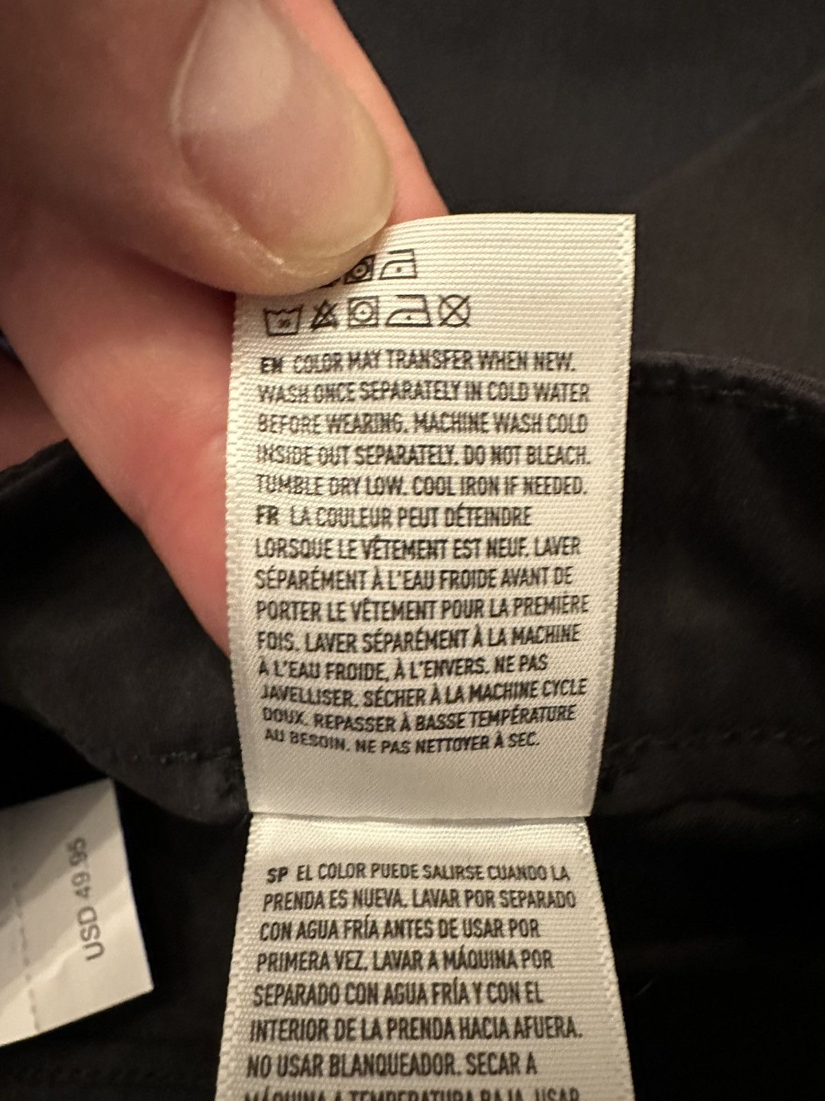 American Eagle Outfitters NWT American Eagle Super Stretch Black Jeggings-Sz 8 (30x28) Size 30" / US 8 / IT 44 - 8 Thumbnail