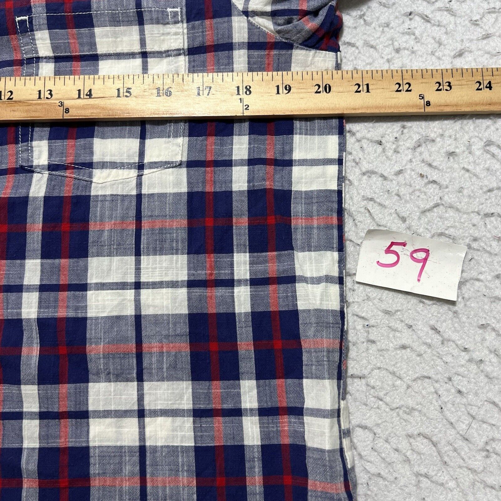 J.Crew J. Crew Boy Fit Plaid Gauze Button Flannel Long Sleeve Shirt Size M / US 6-8 / IT 42-44 - 8 Thumbnail