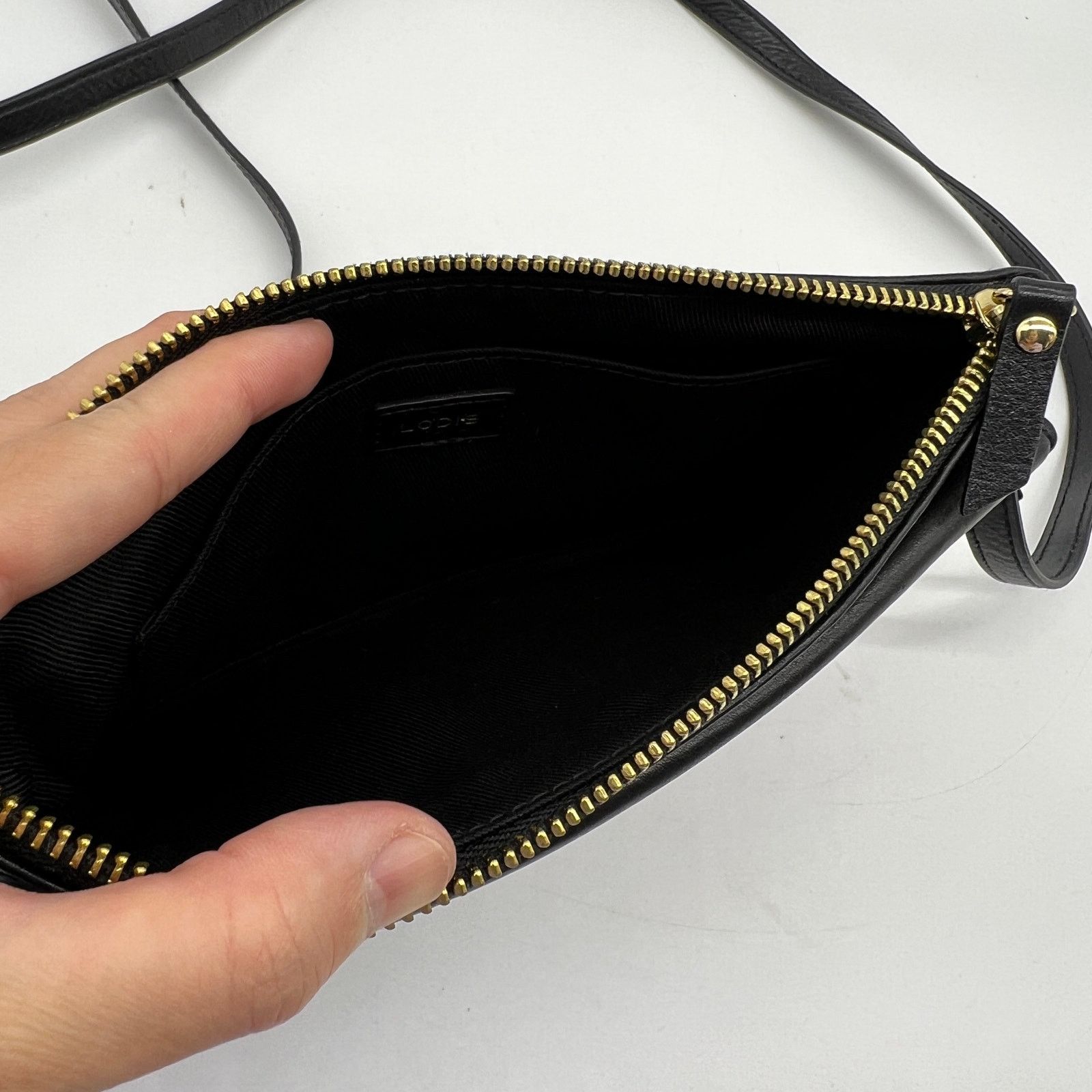 Other LODIS Women Crossbody Purse Black Leather Small Handbags Size ONE SIZE - 14 Thumbnail