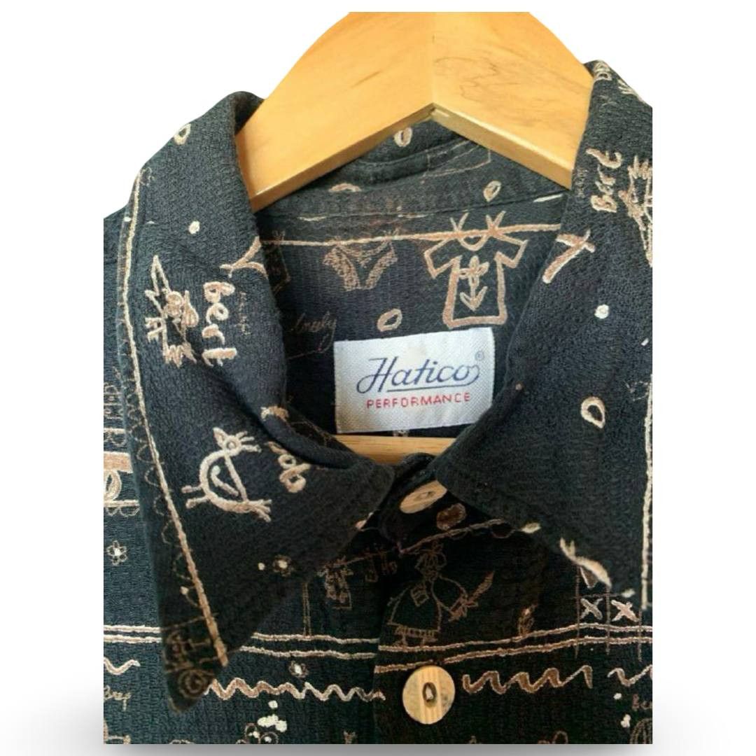 Vintage Hatico shirt #654 Size US M / EU 48-50 / 2 - 2 Thumbnail