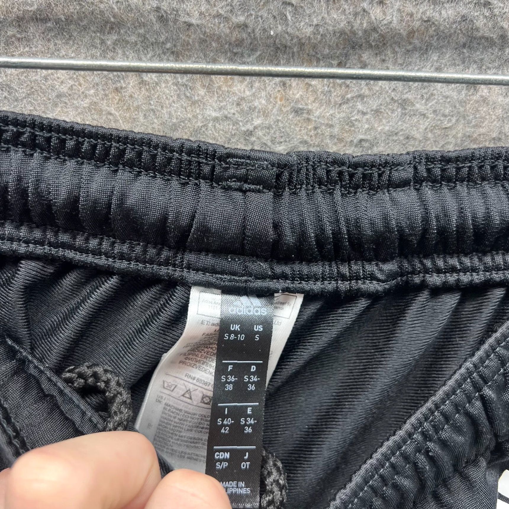 Adidas Adidas Sweatpants Women Small Black Athletic Straight Trefoil Track Gym Pants Size 28" / US 6 / IT 42 - 6 Thumbnail