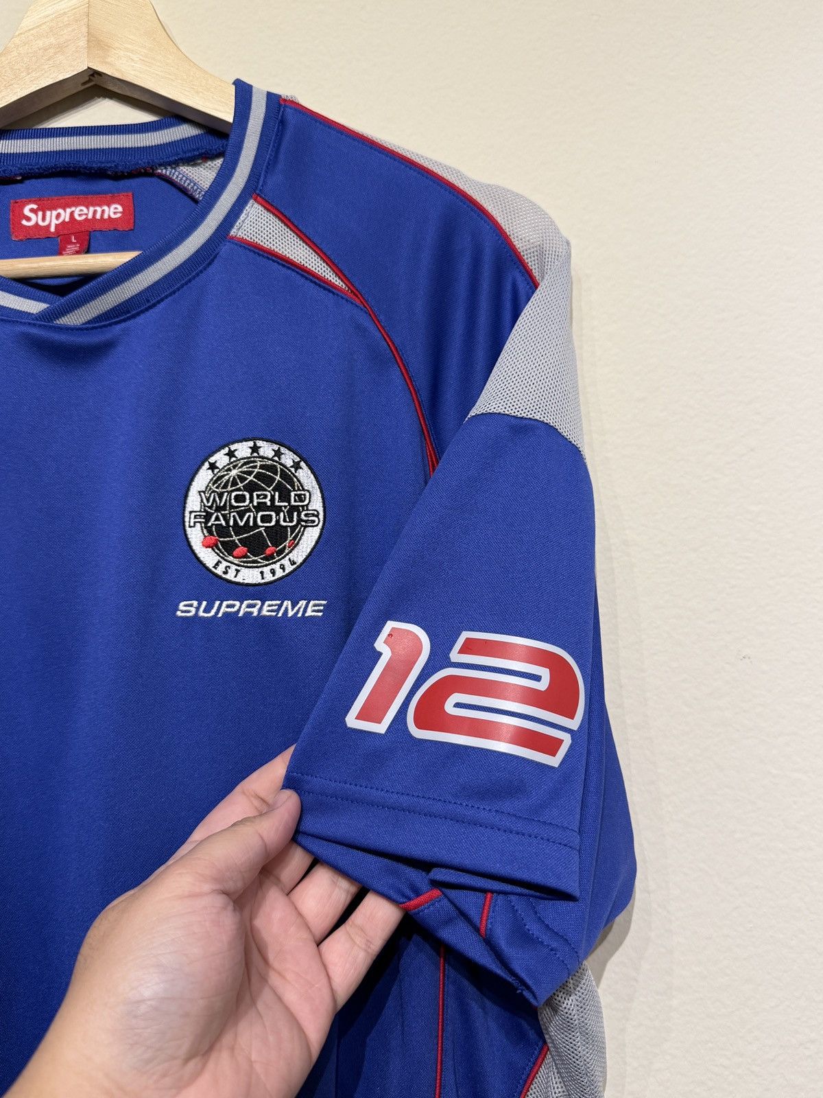 Supreme Supreme jersey Size US L / EU 52-54 / 3 - 7 Thumbnail