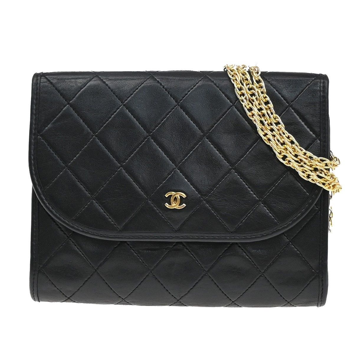 Chanel Chanel Wallet on Chain Stitched Leather Size ONE SIZE - 1 Thumbnail