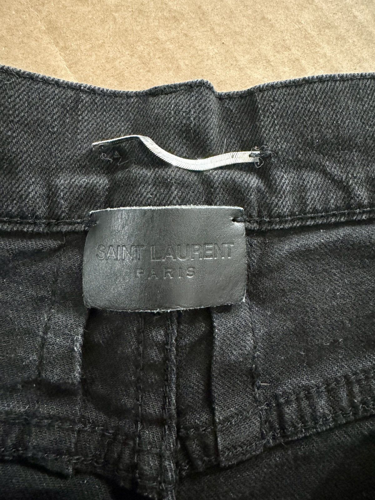 Saint Laurent Paris Saint Laurent 5 zipper denim Size US 32 / EU 48 - 5 Thumbnail