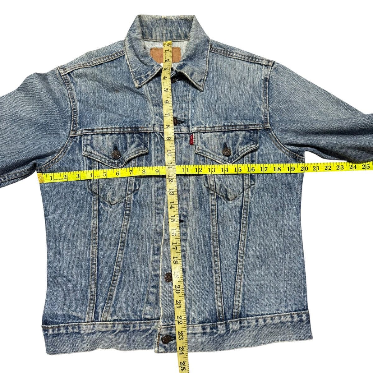 Levi's Vintage Late 70s Levis Denim Trucker Jacket Distressed Size US M / EU 48-50 / 2 - 11 Thumbnail