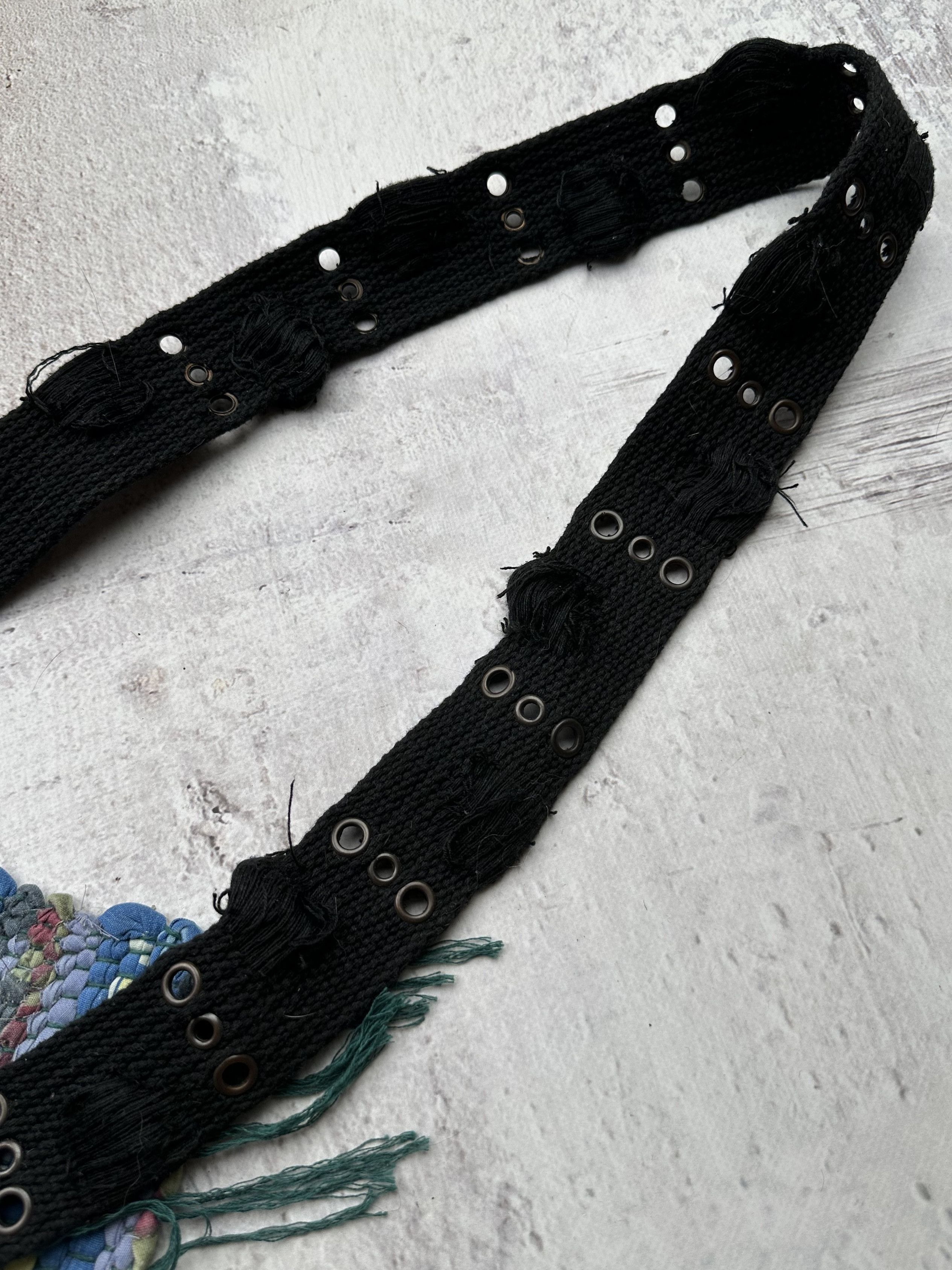 Vintage Vintage Distressed Belt A587(01)(D15) Size 32 - 3 Thumbnail