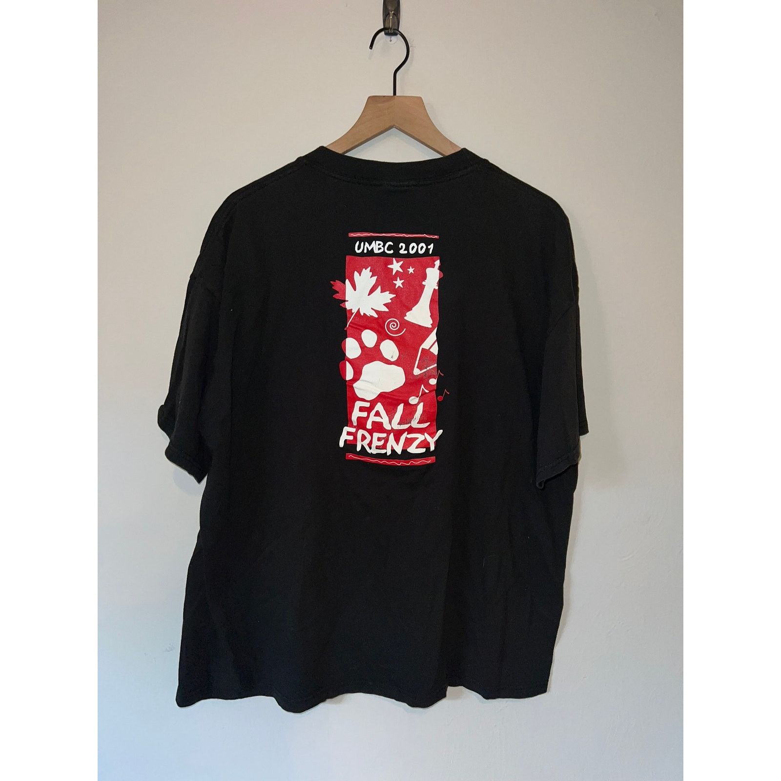 Jerzees Vintage UMBC Shirt University Maryland Fall Frenzy Tee XL Size US XL / EU 56 / 4 - 5 Thumbnail