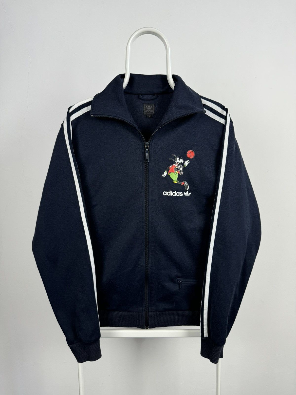 Adidas Vintage Adidas Disney Goofy Big Logo Track Top Size US M / EU 48-50 / 2 - 1 Thumbnail