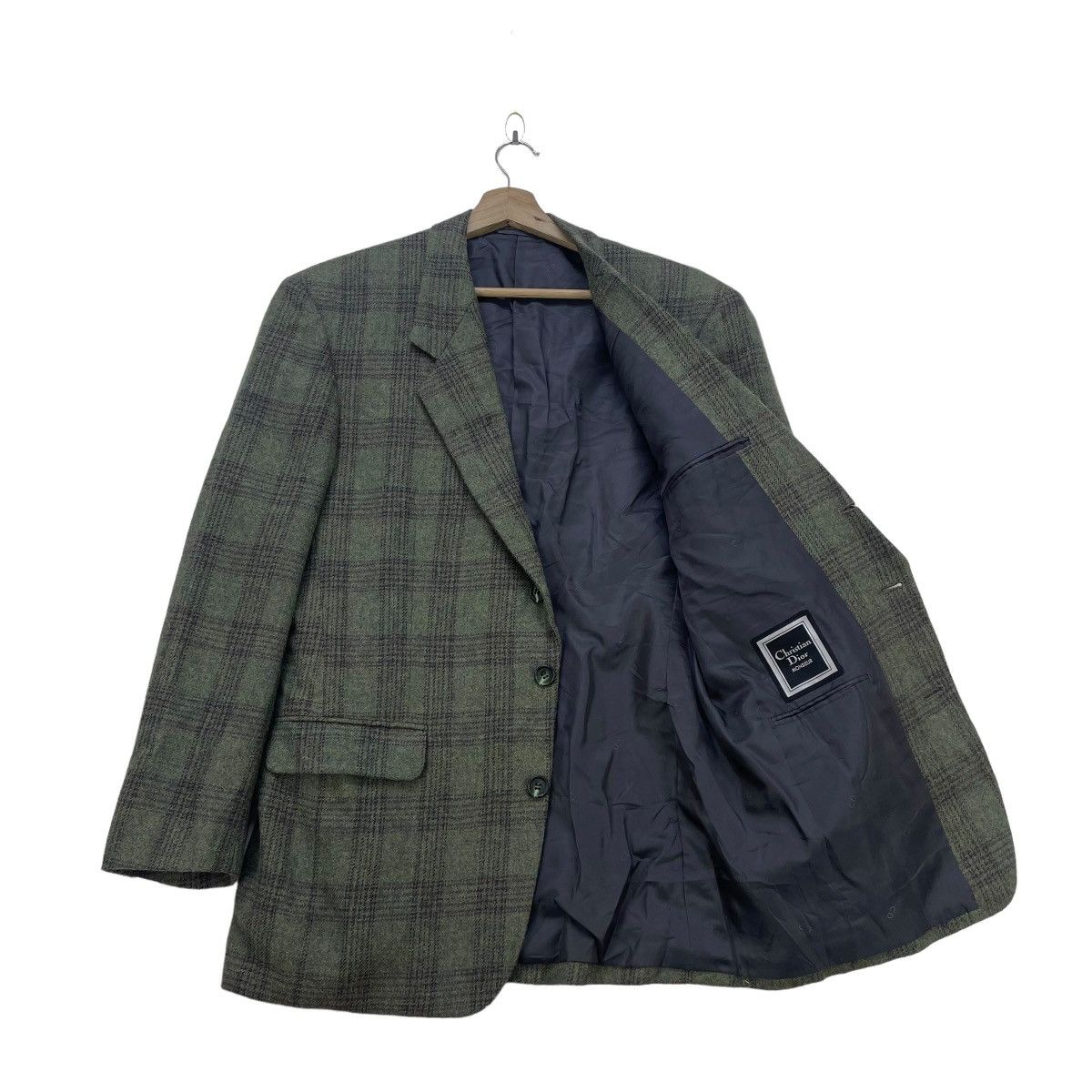 Christian Dior Monsieur 💥Vintage Christian Dior Monsiuer Checked Jacket Size US M / EU 48-50 / 2 - 1 Thumbnail