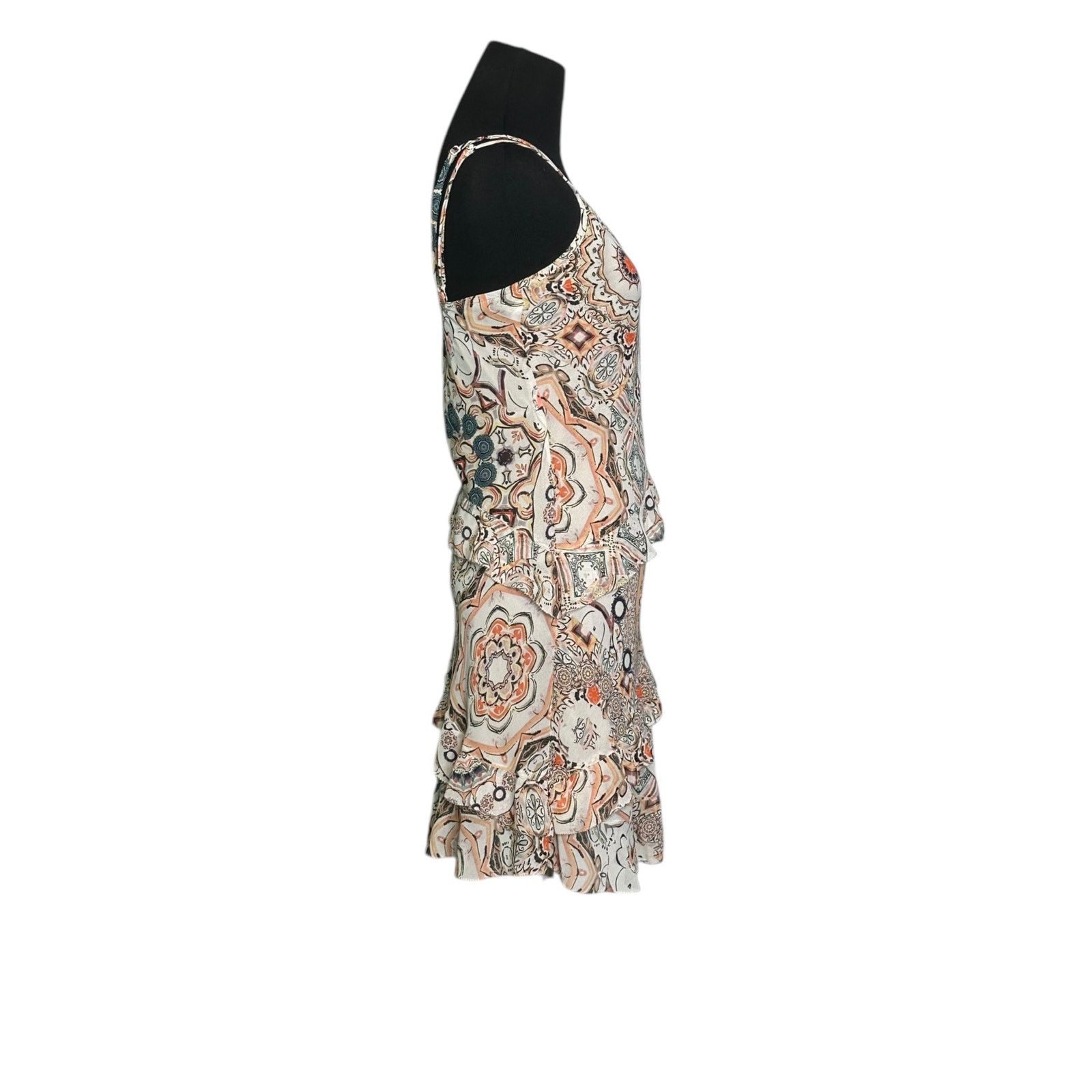 Gregory Gregory beige floral ruffled dress size 38 - Small Size S / US 4 / IT 40 - 11 Thumbnail