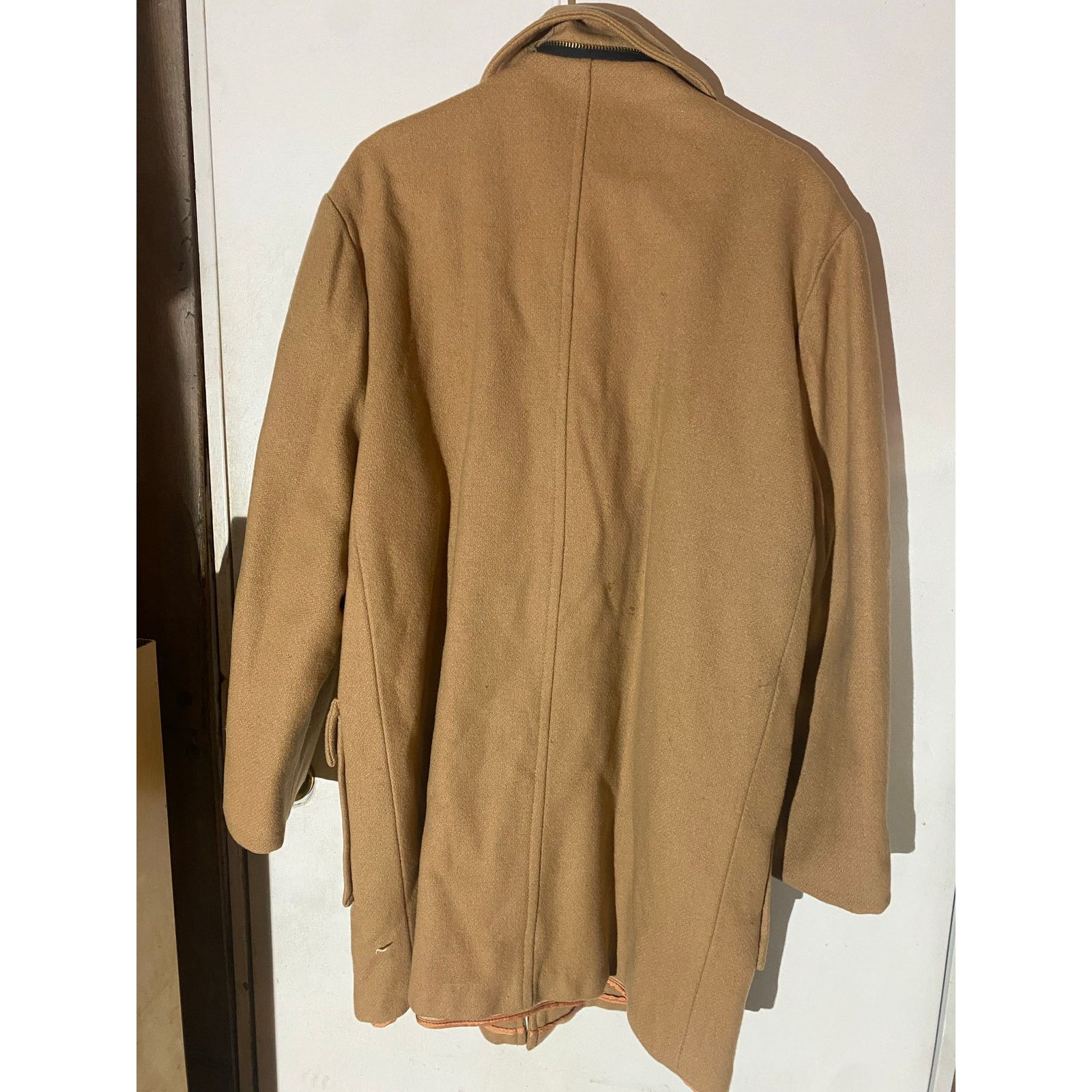 Gravis Vintage Grais Men's 44 Tan Wool/Fur Coat Size US S / EU 44-46 / 1 - 4 Thumbnail