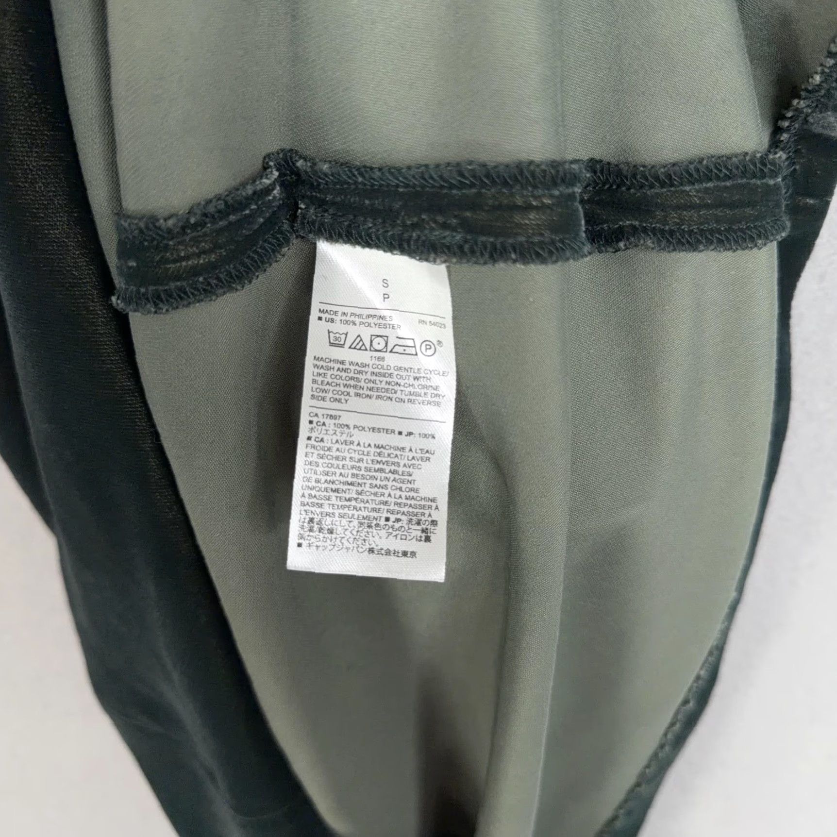Banana Republic Banana Republic Dress Womens Small Green Velvet Cowl Neck Strappy Slip Mini Party Size S / US 4 / IT 40 - 5 Thumbnail