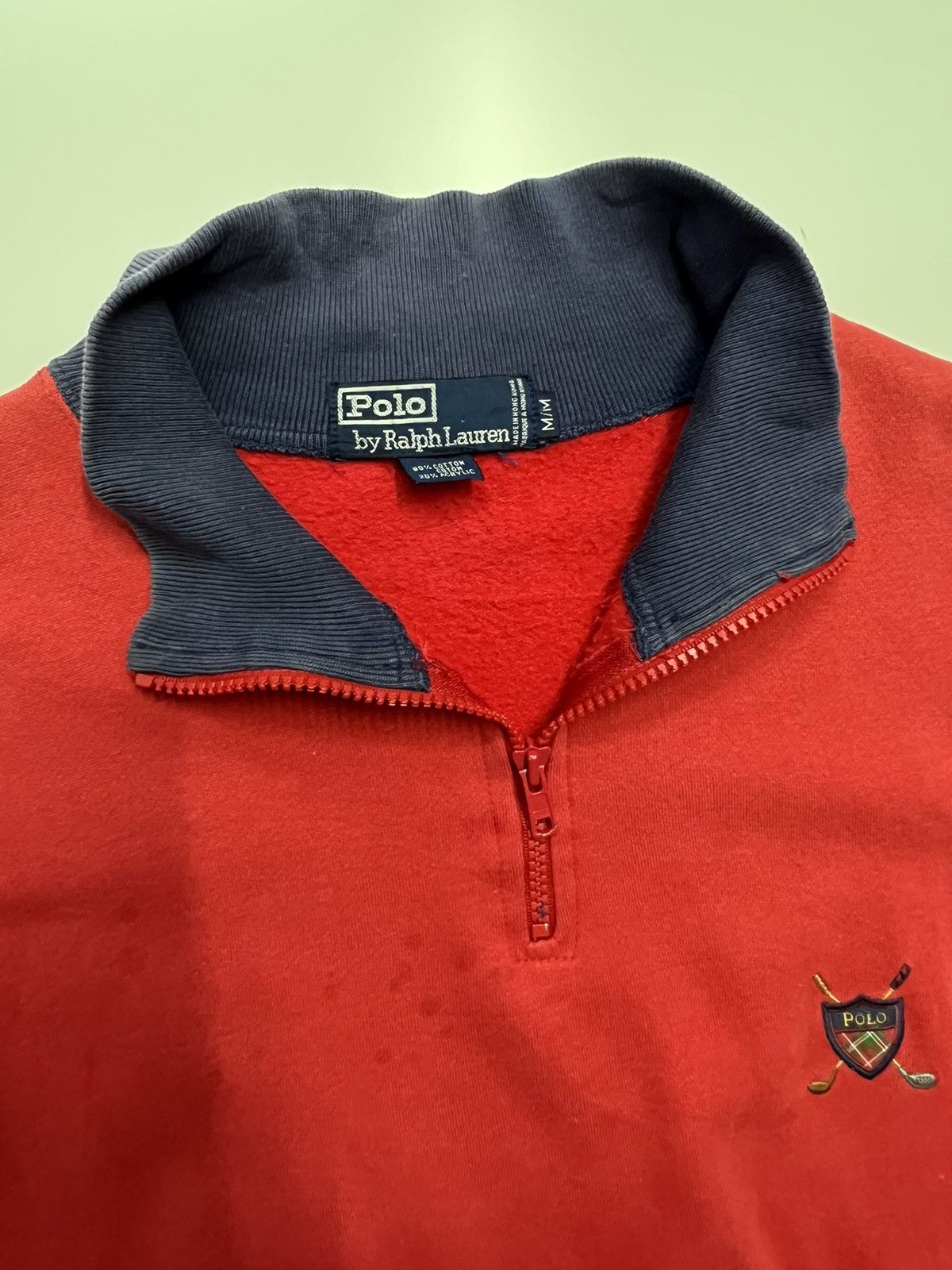 Polo Ralph Lauren Vintage Polo by Ralph Lauren Halfzipper Sweatshirt Size US M / EU 48-50 / 2 - 4 Thumbnail