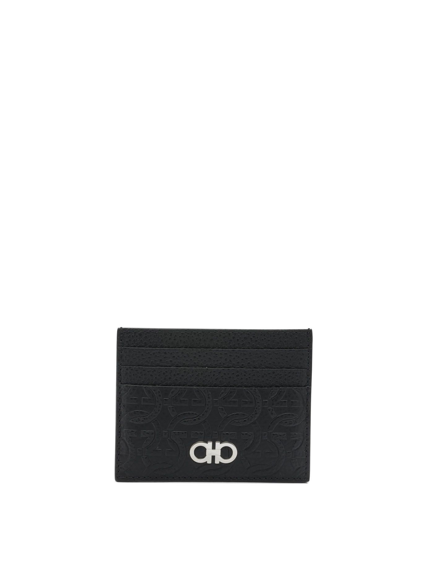 Salvatore Ferragamo Gancini Cards Holder Size ONE SIZE - 1 Thumbnail