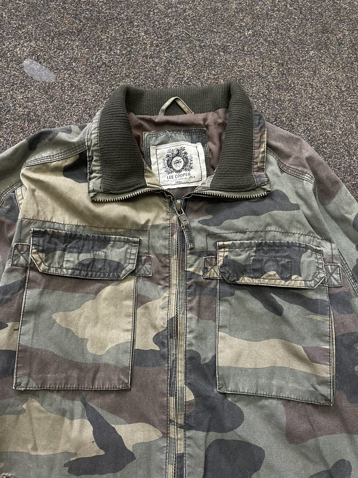 Vintage Vintage Y2K Camo Military Jacket Gorpcore Archive Streetwear Size S / US 4 / IT 40 - 4 Thumbnail