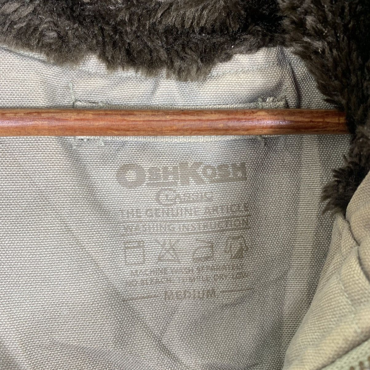 Japanese Brand × Oshkosh × Vintage Vintage Oshkosh Fur Hooded Jacket Size US M / EU 48-50 / 2 - 7 Thumbnail