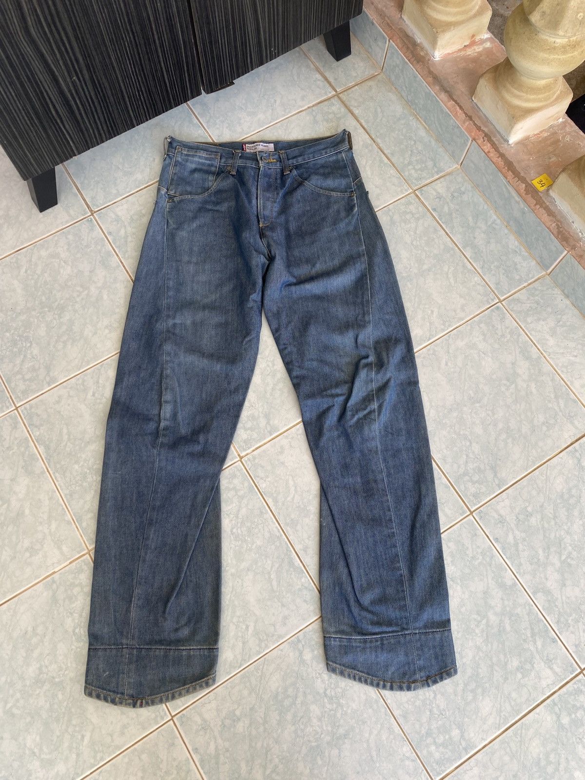 Vintage Y2K 2000 Levi's Engineered Jeans Loose Denim