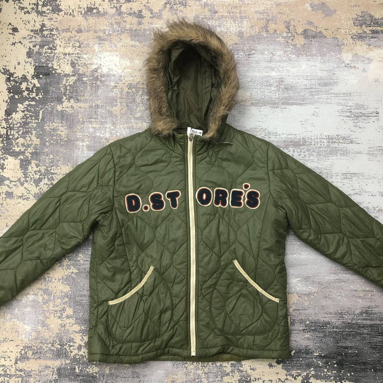 Japanese Brand Y88. JAPAN DRUG STORE’S PIG QUILTED DOWN JACKET Size XS / US 0-2 / IT 36-38 - 3 Thumbnail