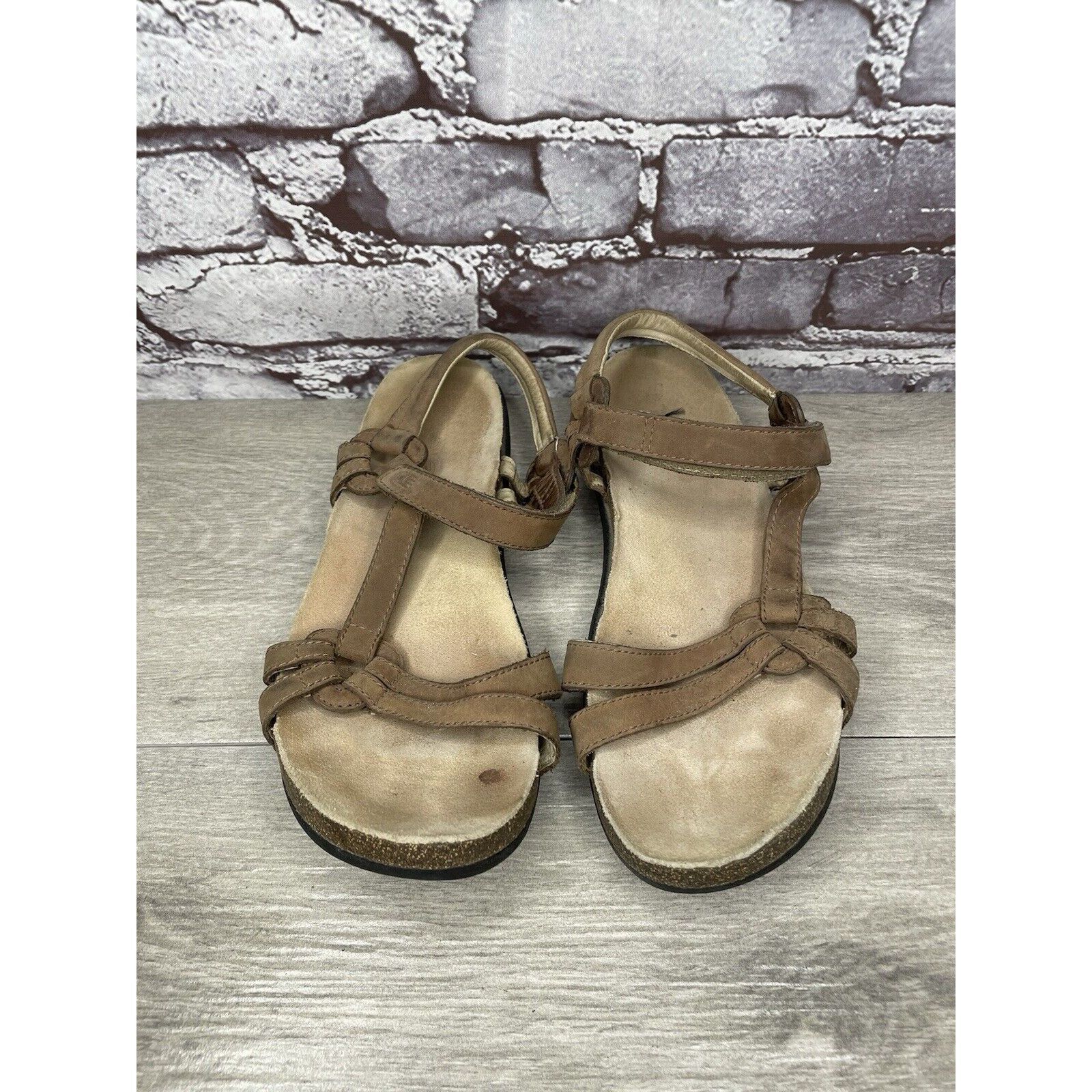 Teva Teva Ventura Cork Brown Ankle Strappy Casual Outdoor Sandals Size US 9 / IT 39 - 2 Thumbnail