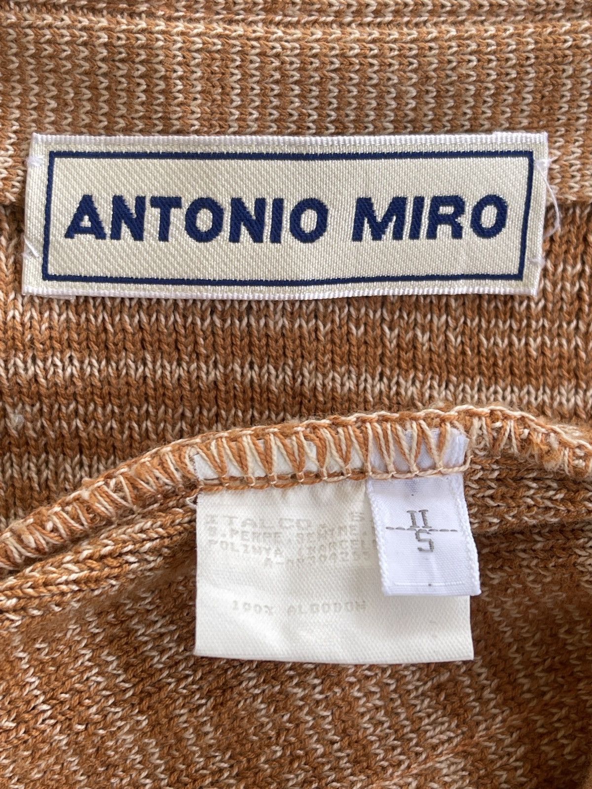 ANTONIO MIRO Antonio Miro Sleeveless Knit Vest Size US S / EU 44-46 / 1 - 6 Thumbnail