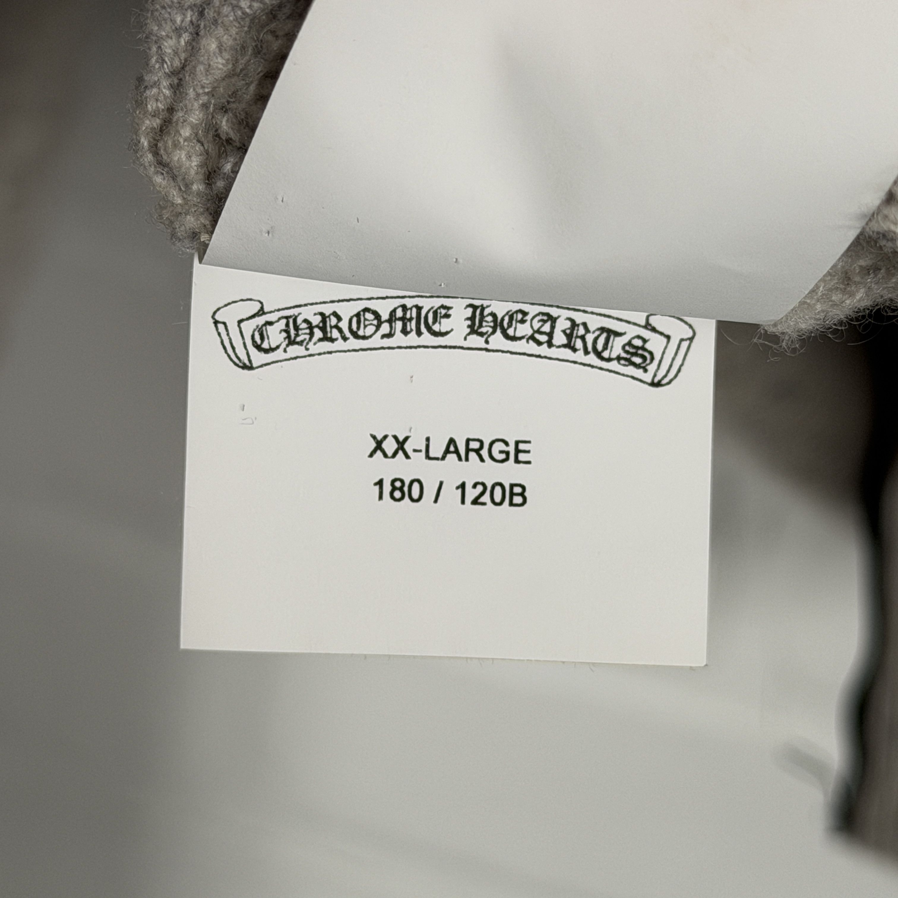 Chrome Hearts Chrome Hearts Life Sentence Cashmere Embroidered Zip Up Size US XXL / EU 58 / 5 - 11 Thumbnail