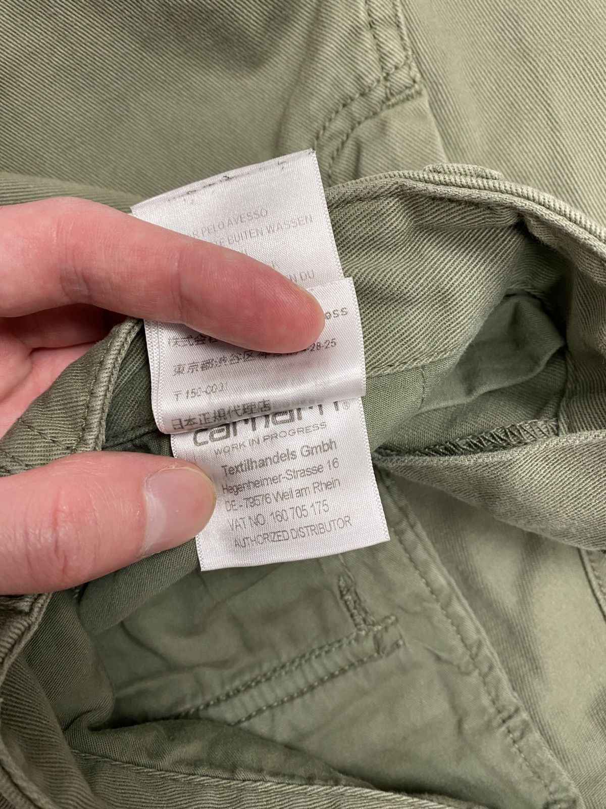 Carhartt Carhartt khaki work cargo pants Size US 30 / EU 46 - 9 Thumbnail