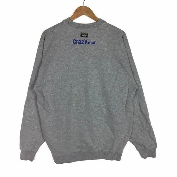 Vintage Vtg BENCH WARMER Crazy Monkey Basketball Club Sweatshirt Size US XL / EU 56 / 4 - 3 Thumbnail