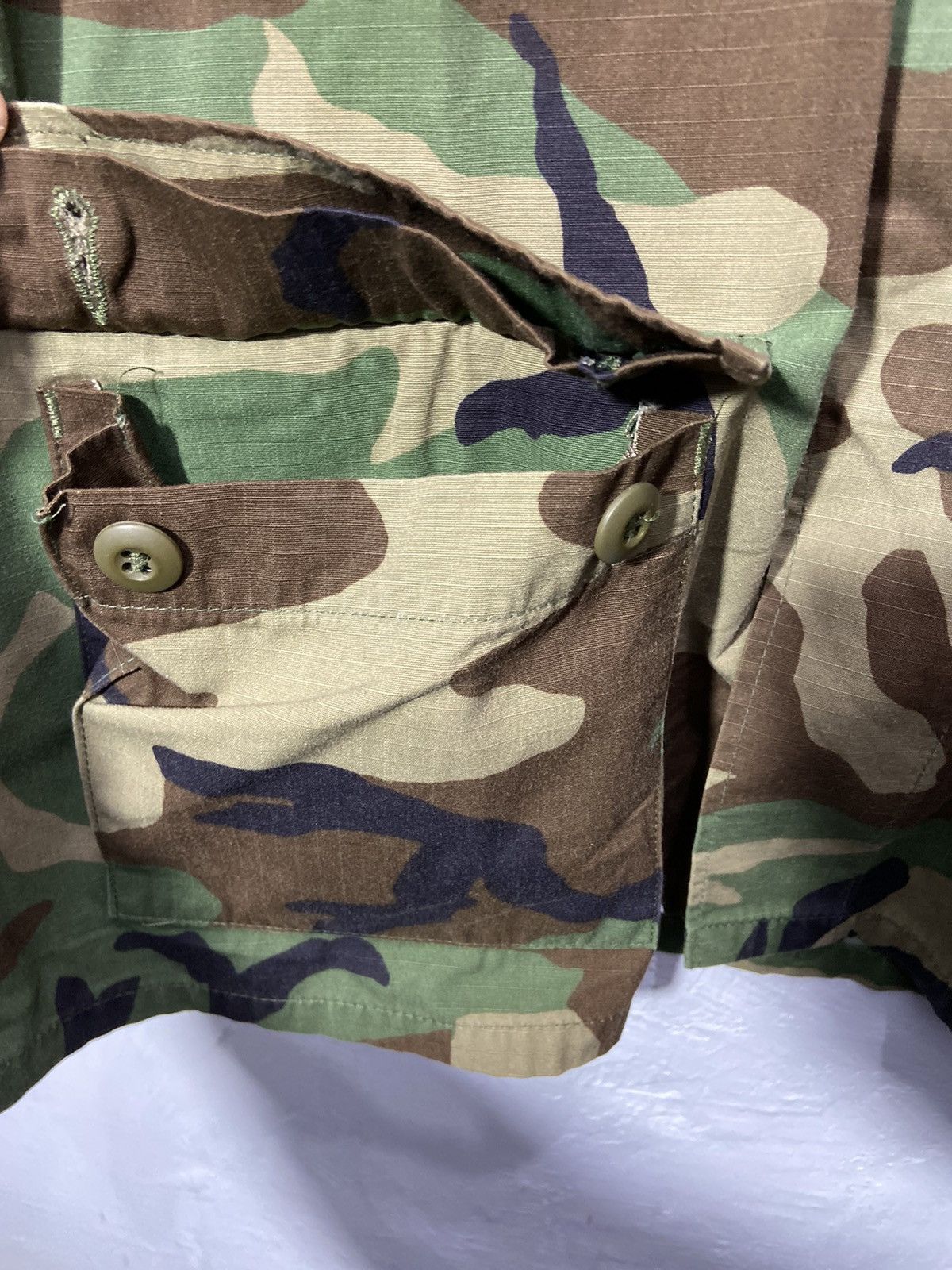 Other Vintage US Army Military Camouflage Field Jacket Size US XL / EU 56 / 4 - 6 Thumbnail