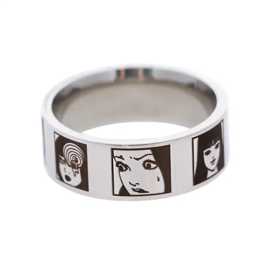 Japanese Brand × Vintage Junji Ito Tomie Anime Japanese Manga Ring Size ONE SIZE - 1 Thumbnail